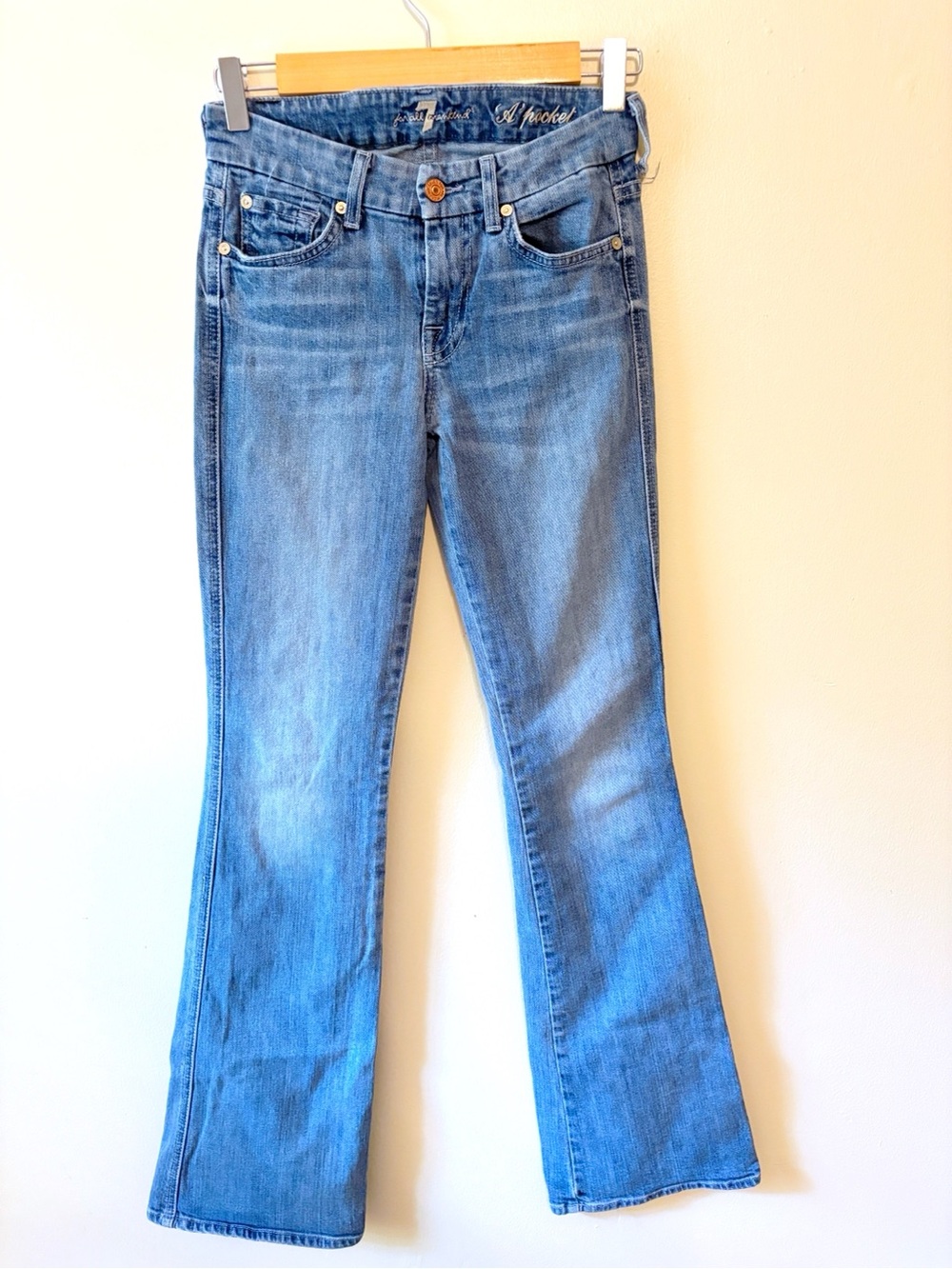 7 For All Mankind “A Pocket” Bootcut Jeans